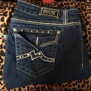 Miss me jeans blue. Actual size 34