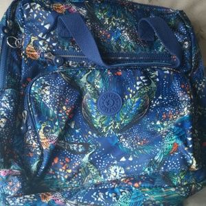 Kipling midnight flock baby backpack