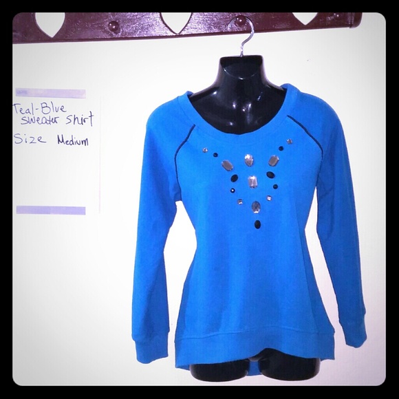 Blue sweater