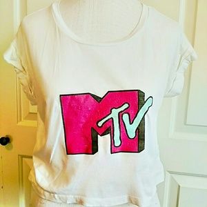Mtv Forever 21 Crop Top