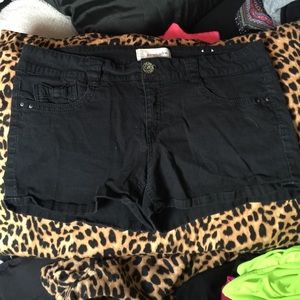Black shorts , pretty much brand new