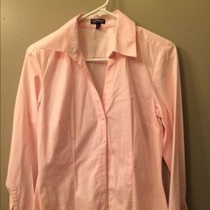 Light pink button down