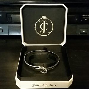 Juicy couture thin buckle bracelet *silver*