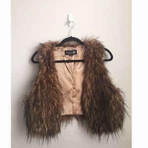 Faux Fur Vest