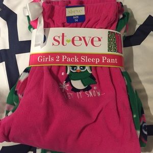 2 pack extremely soft pajama pants