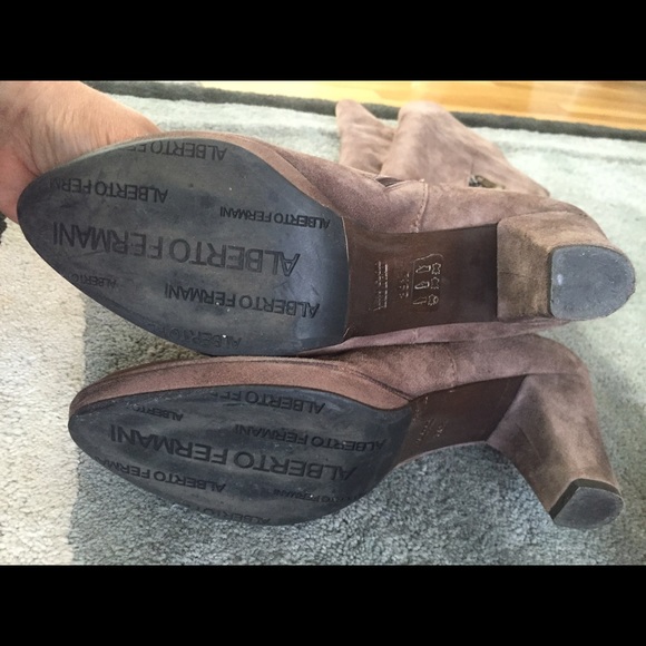 9xHP! GORGEOUS sexy suede OTK boots! Like-new! - Picture 4 of 5