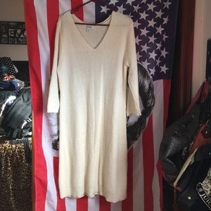 Long sweater dress , brand new no tags