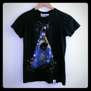 Galaxy print T-shirt