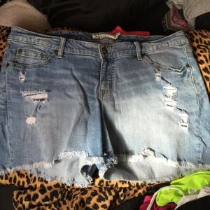 Jean shorts