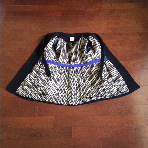 Anthropologie Black Boucle Jacket with Neck Tie - Picture 7 of 8