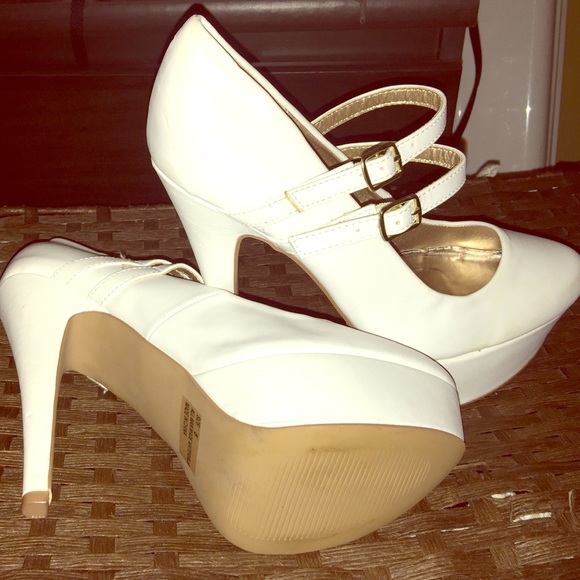 White heels :)