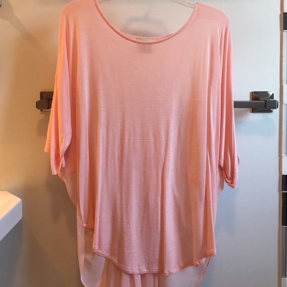 Sheer back ballet top