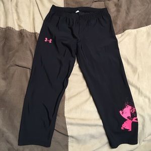 Crop under armour workout pants