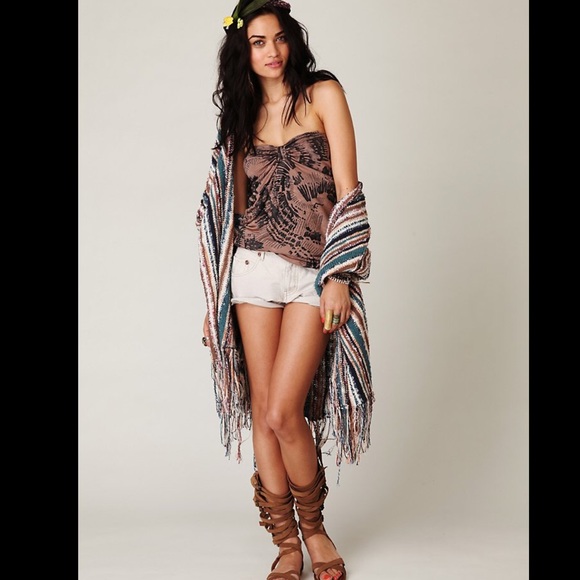 💜bundled Free People beachcomber cardigan - Picture 4 of 4