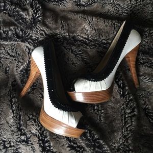 MICHAEL Michael Kors Peep-toe Platform Heels