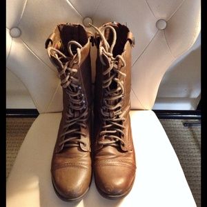 Brown Combat Boots (Reduced!!)