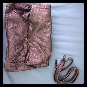 Olive Green Cross-Body Bag/Clutch