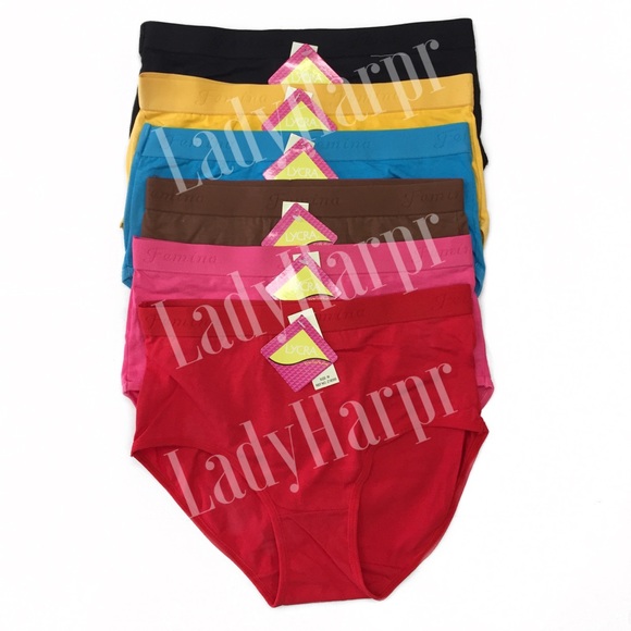 6 Pairs of Cotton Brief Underwear