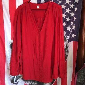 Red long sleeve