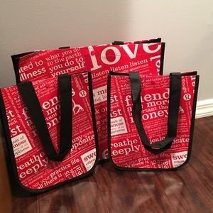 3 Lululemon bags!