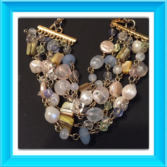 🎉Host Pick 🎉Vintage cookie lee pearl bracelet - Picture 1 of 1