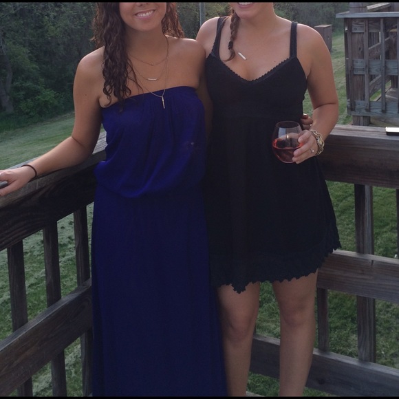 Cynthia Rowley Dresses & Skirts - One day sale! Blue/purple maxi dress 👗