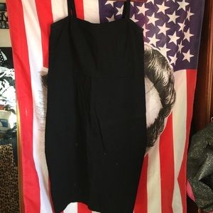 Pencil style black dress