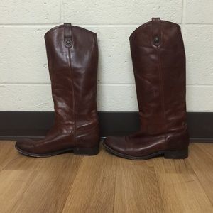 Frye Boots- "Melissa Button" style