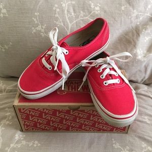 Red Vans