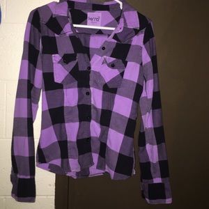 Purple flannel