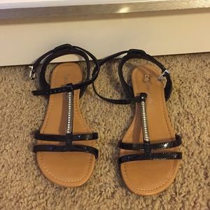 Black sandals