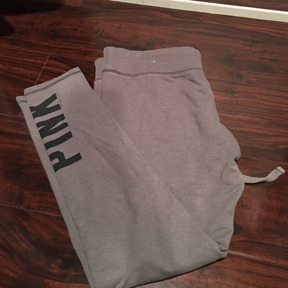 Victoria's Secret pink gray sweatpants