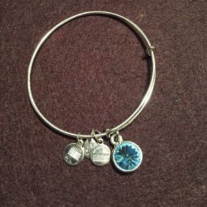 Alex & Ani March birthstone charm