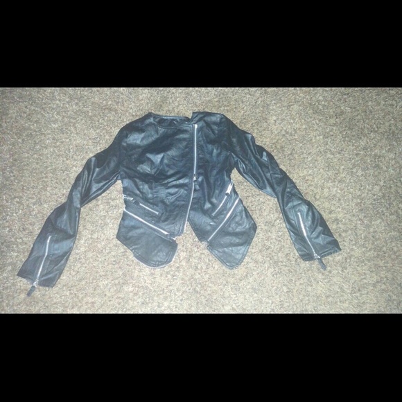 Small pleather jacket