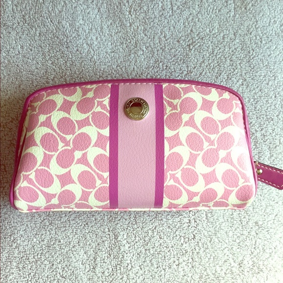 Coach cosmetic bag
