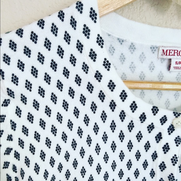 🎀Merona Long Sleeve Cardigan Cotton Blend - Picture 2 of 2