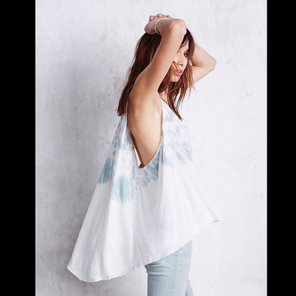 💜bundled Free People tie dye tank - Picture 2 of 2