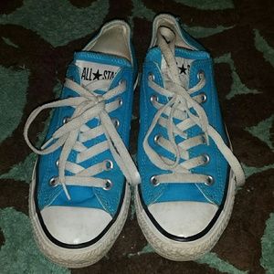 Blue converse
