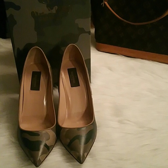 valentino Shoes - Valentino Garavani Camouflage High Heel Shoes