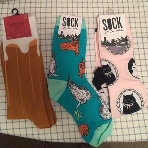 Set of 3 boot socks. BRAND NEW! NWT!