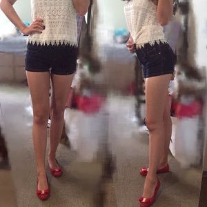 🔴 Short denim pants