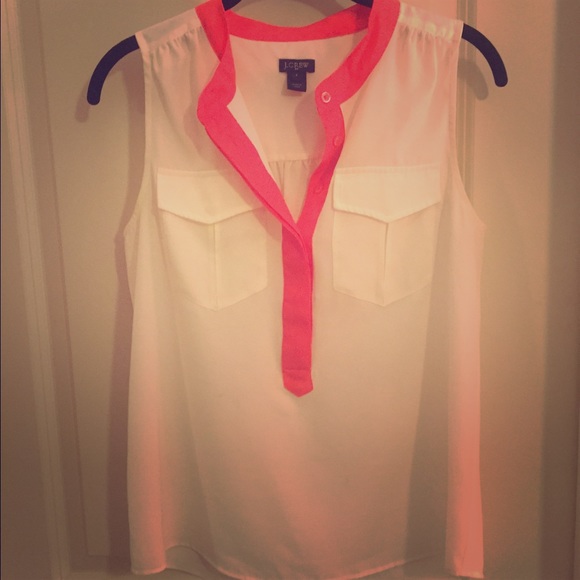 Sleeveless JCrew top