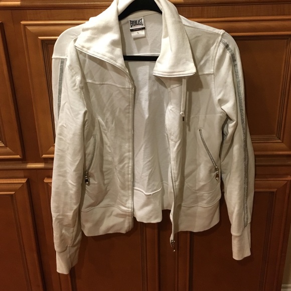 White everlast zip up