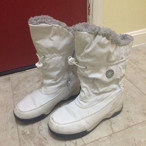 Lower East Side White Rain/Snow Boots