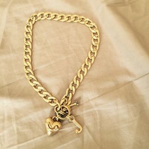 Juicy Couture Gold Toned Necklace
