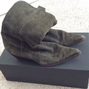 Michael Kors Olive Hippy Boots
