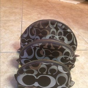 Accessory/Cosmetic Bag Trio
