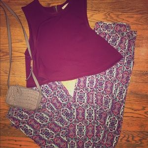 Anthropologie printed pants