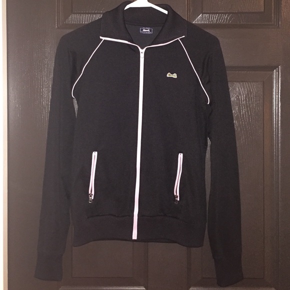 Le Tigre black/pink track jacket Sz. S