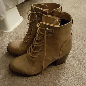 Madden Girl Westmont Womens Lace Up Boots